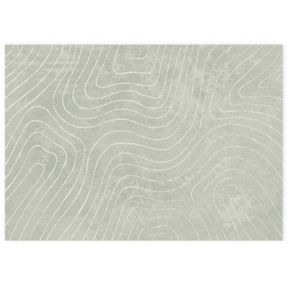 Vloerkleden Rechthoekig HUARTE Groen 340 x 240 cm Polyester