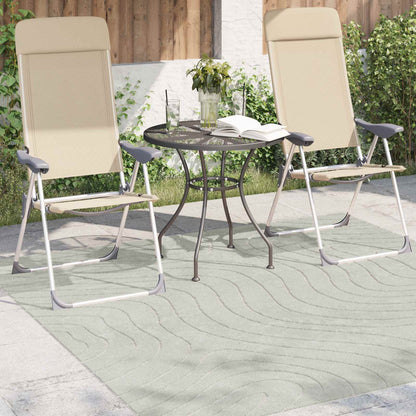 Vloerkleden Vierkant HUARTE Groen 200 x 200 cm Polyester