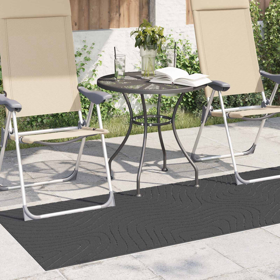Vloerkleden Rechthoekig Antraciet 200 x 80 cm