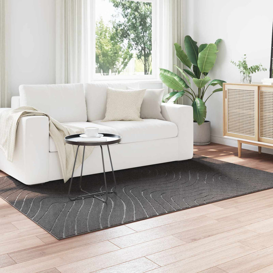 Vloerkleden Rechthoekig Antraciet 200 x 140 cm