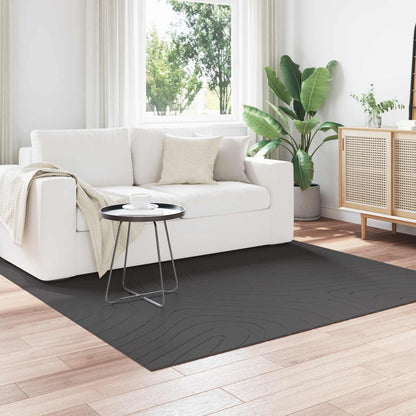 Vloerkleden Vierkant Antraciet 200 x 200 cm