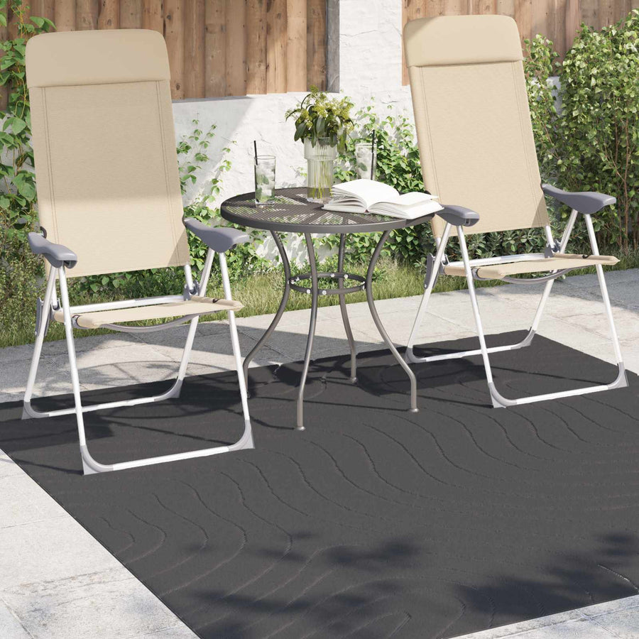Vloerkleden Vierkant Antraciet 200 x 200 cm