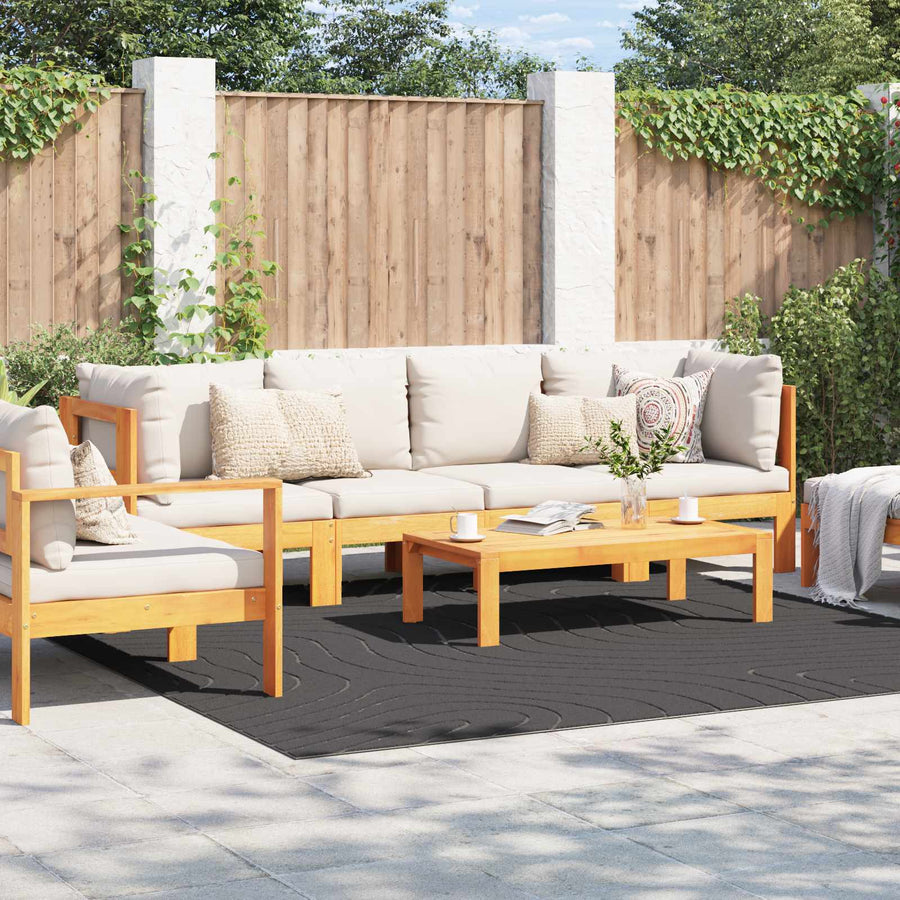 Vloerkleden Vierkant Antraciet 240 x 240 cm