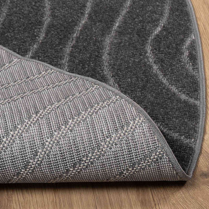 Vloerkleden Rond Antraciet Ø 160 CM