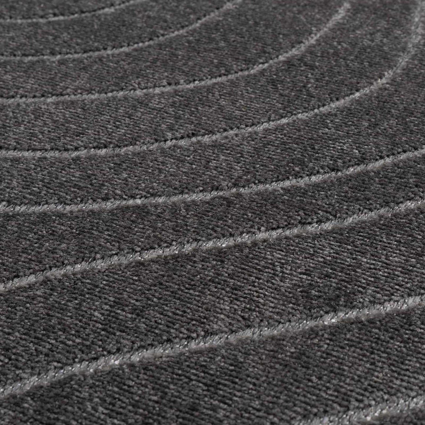 Vloerkleden Rond Antraciet Ø 160 CM