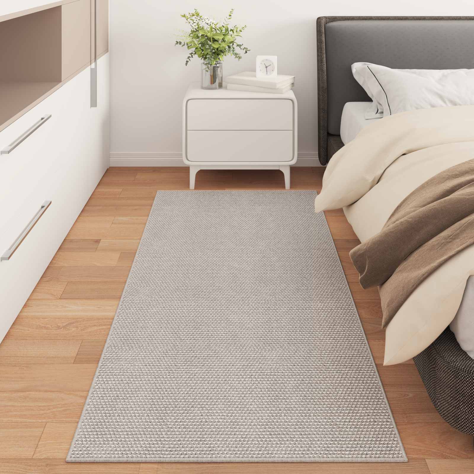 Vloerkleden Rechthoekig Crème 150 x 80 cm