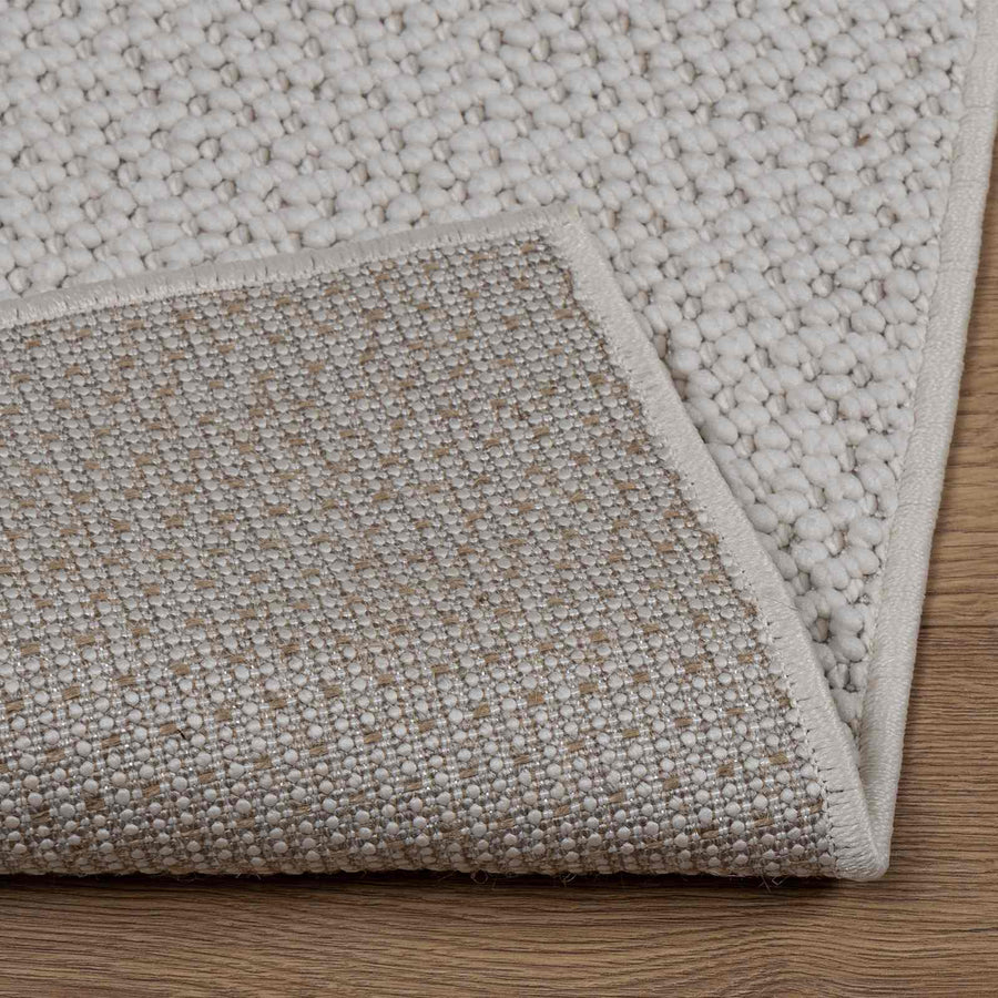 Vloerkleden Vierkant Crème 120 x 120 cm