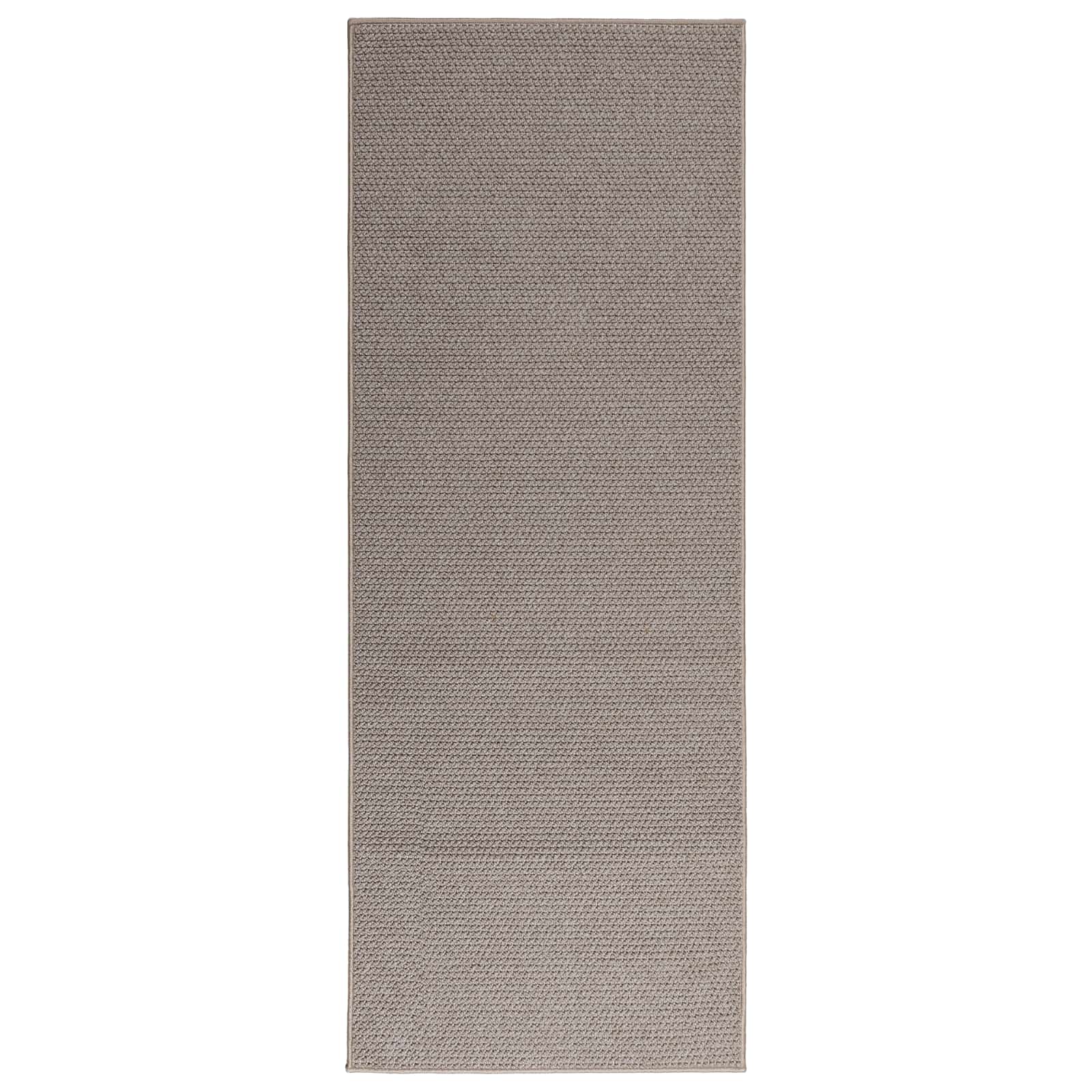Vloerkleden Rechthoekig HUARTE Taupe 150 x 80 cm Polyester