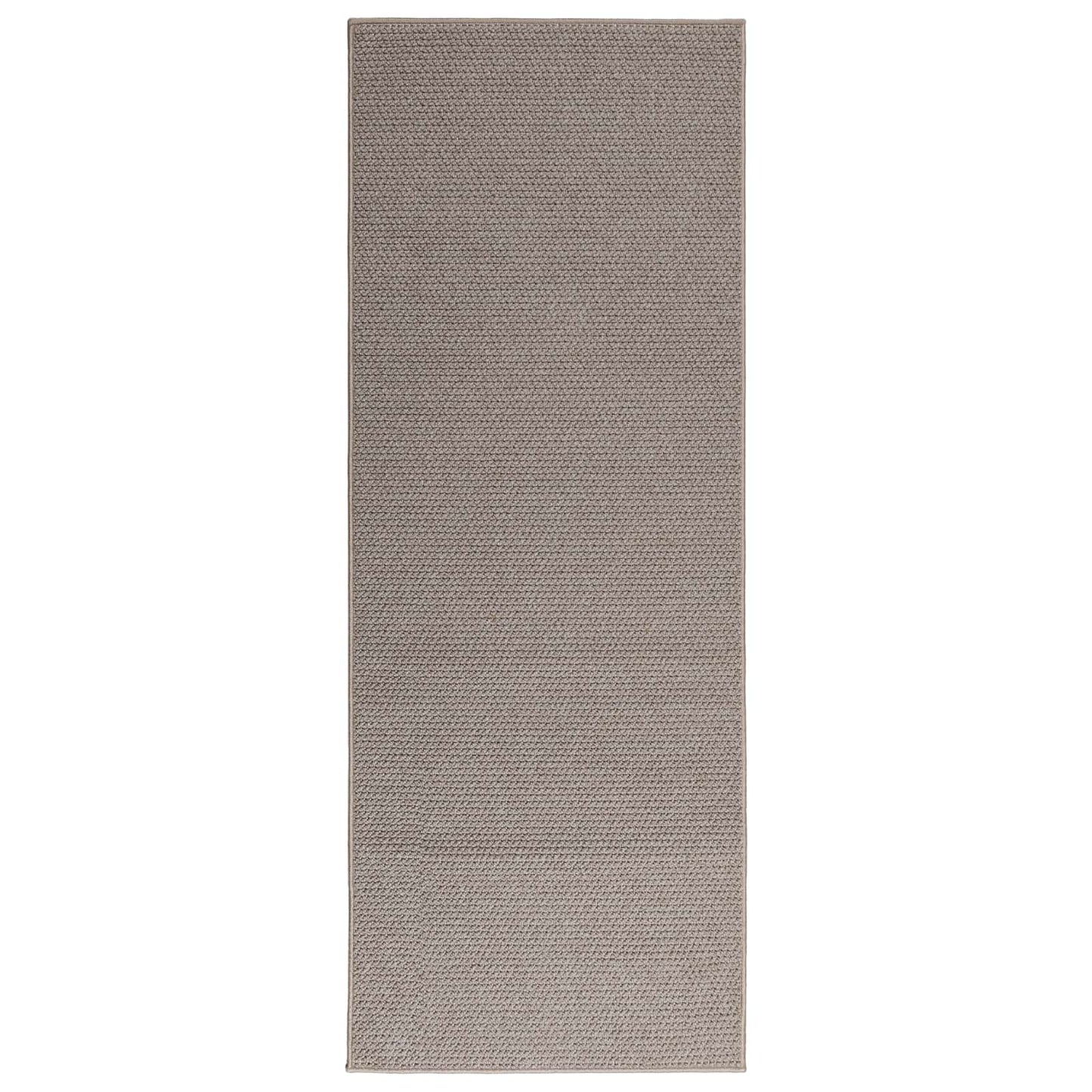 Vloerkleden Rechthoekig HUARTE Taupe 200 x 80 cm Polyester