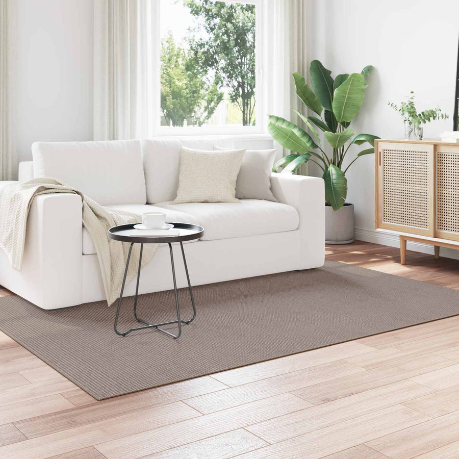 Vloerkleden Rechthoekig HUARTE Taupe 170 x 120 cm Polyester