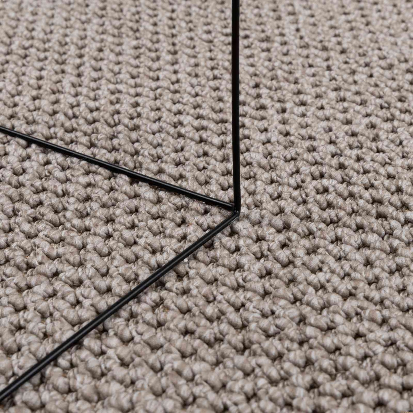 Vloerkleden Rechthoekig HUARTE Taupe 280 x 200 cm Polyester
