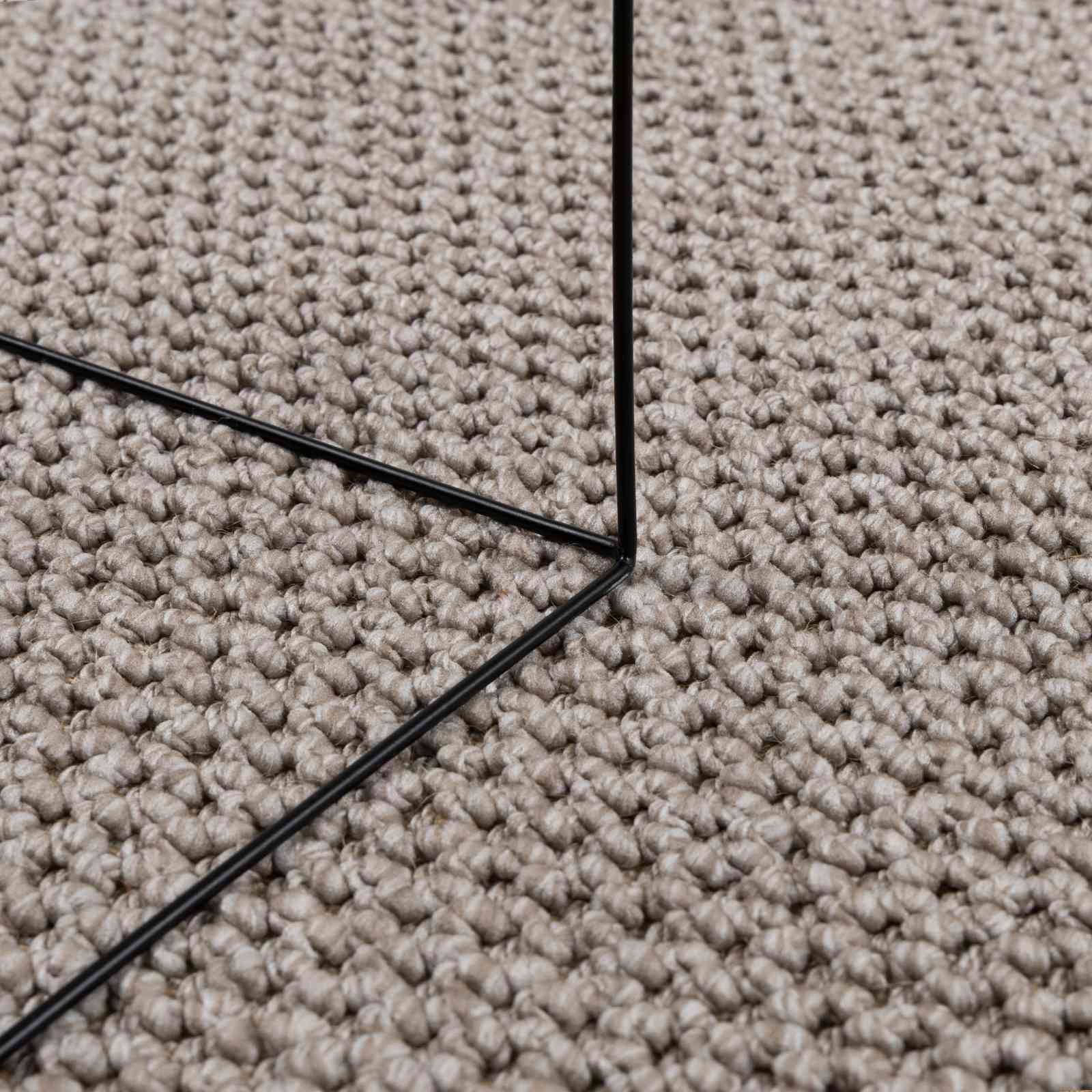 Vloerkleden Rechthoekig HUARTE Taupe 280 x 200 cm Polyester