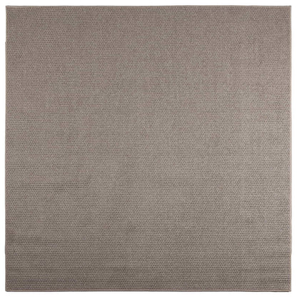 Vloerkleden Vierkant HUARTE Taupe 200 x 200 cm Polyester