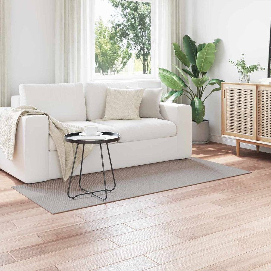 Vloerkleden Rechthoekig Crème en Taupe 150 x 80 cm