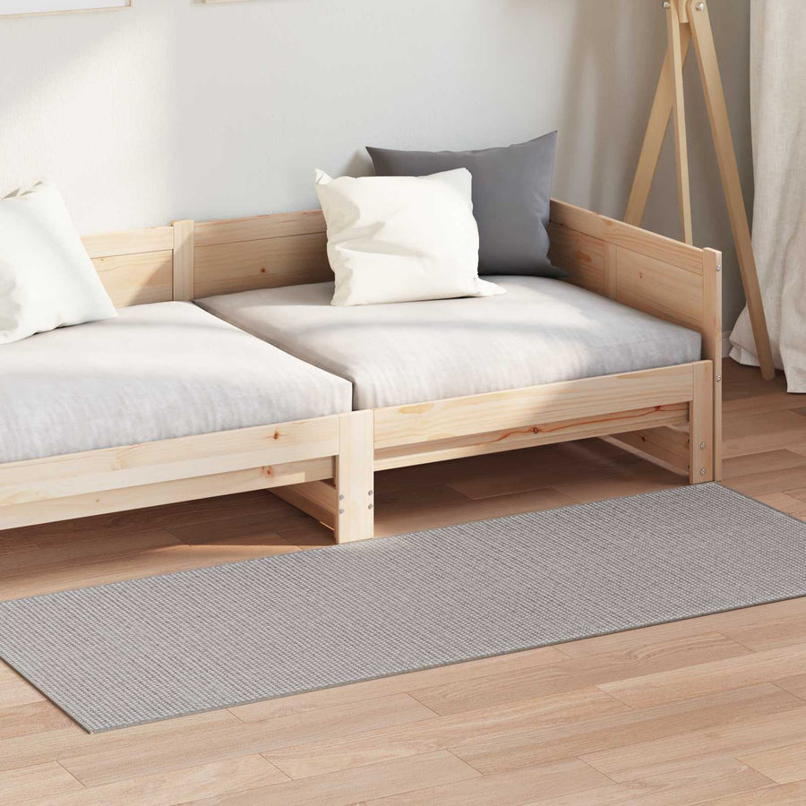 Vloerkleden Rechthoekig Crème en Taupe 150 x 80 cm