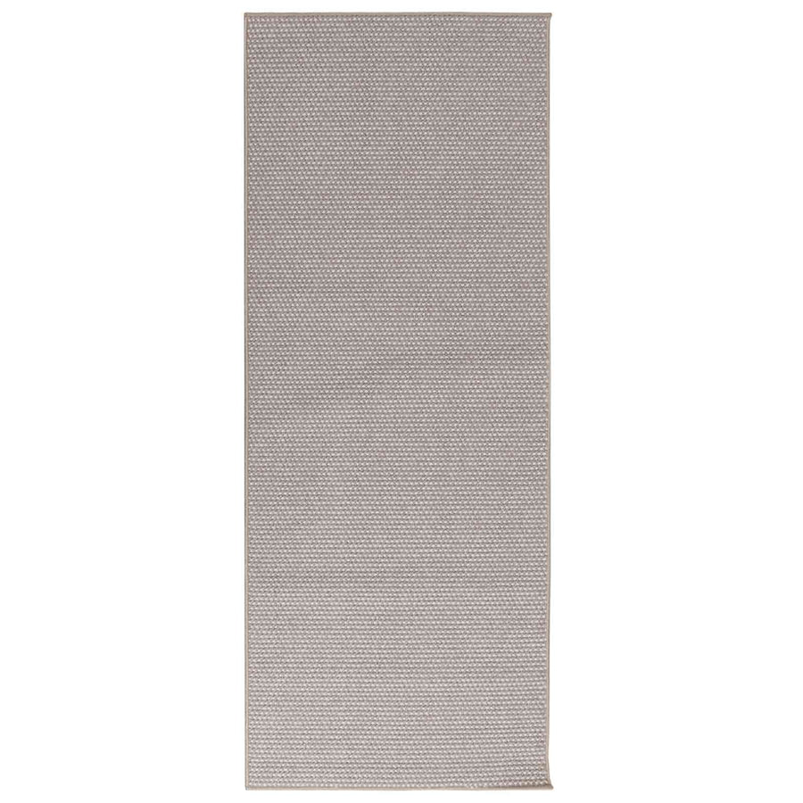 Vloerkleden Rechthoekig Crème en Taupe 200 x 80 cm