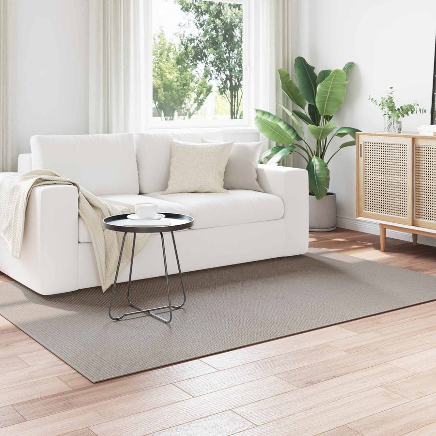 Vloerkleden Rechthoekig Crème en Taupe 200 x 140 cm
