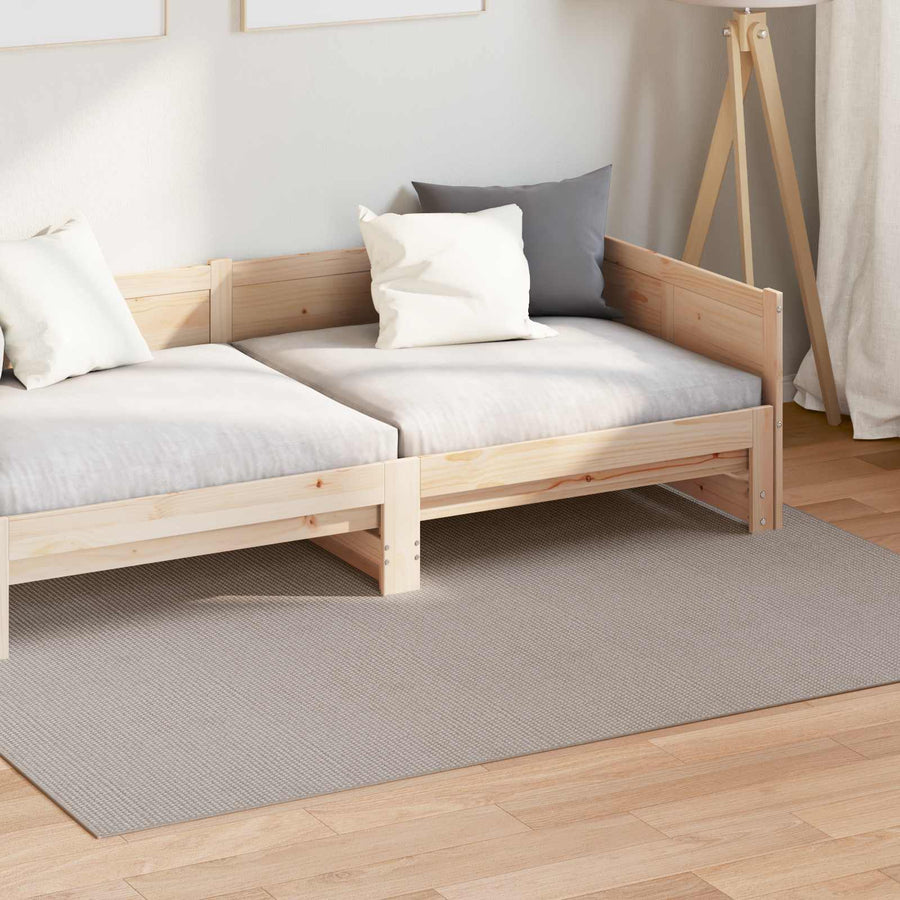 Vloerkleden Rechthoekig Crème en Taupe 200 x 140 cm