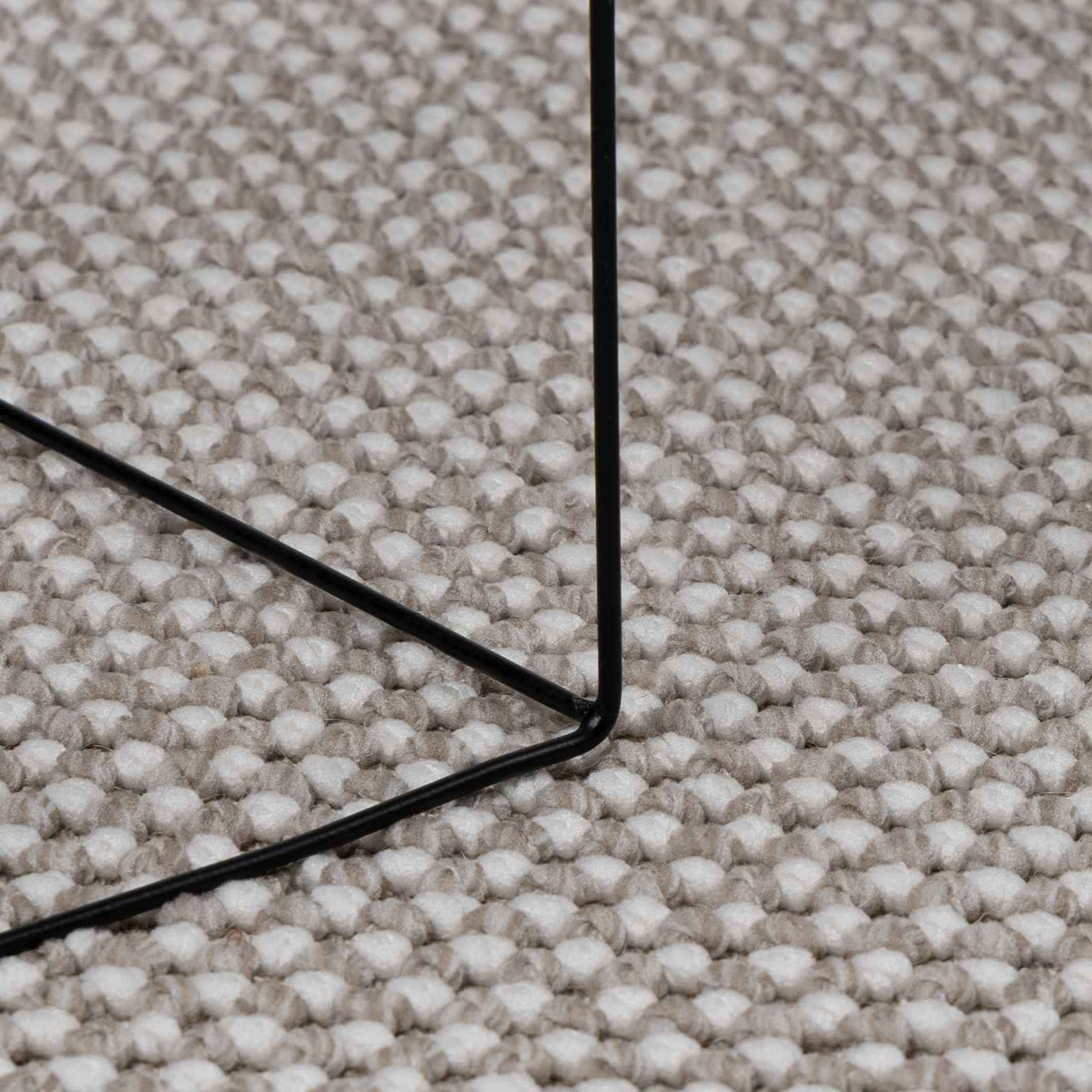 Vloerkleden Rechthoekig Crème en Taupe 340 x 240 cm