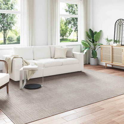 Vloerkleden Rechthoekig Crème en Taupe 340 x 240 cm