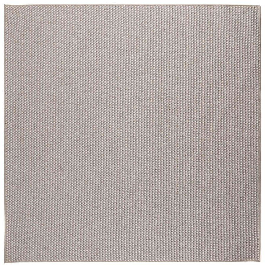 Vloerkleden Vierkant Crème en Taupe 240 x 240 cm