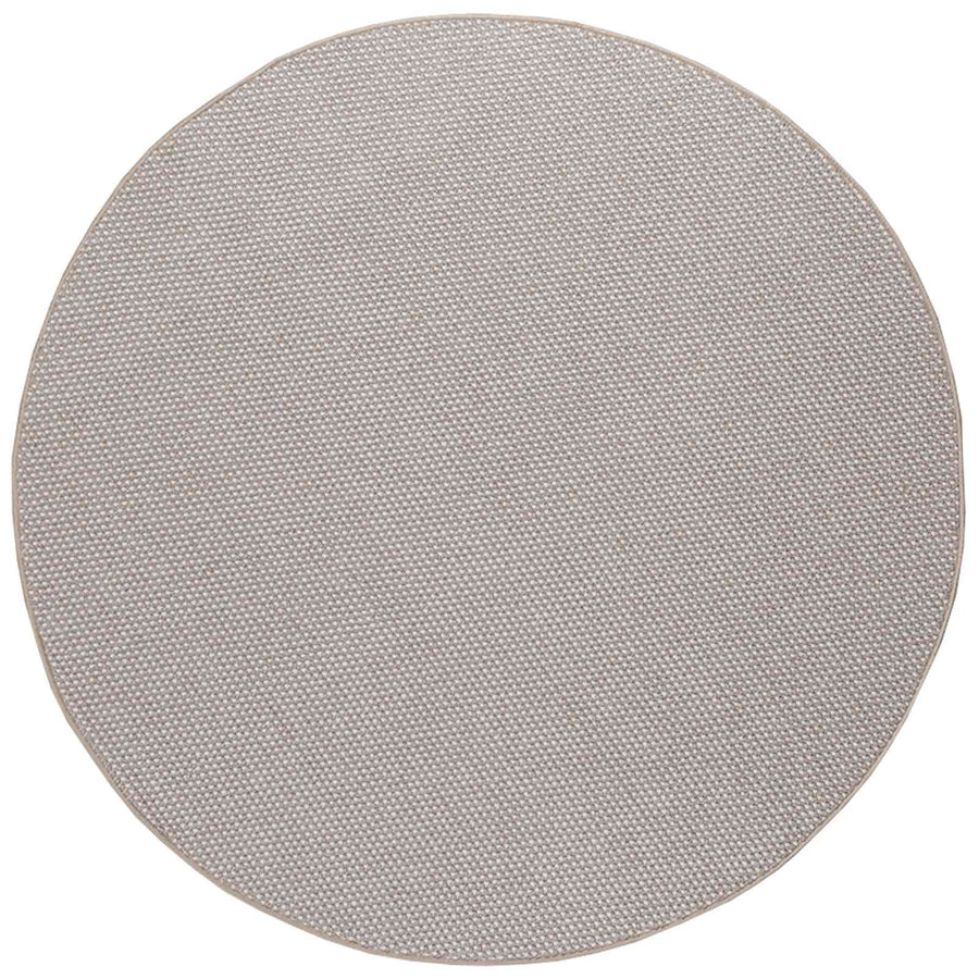 Vloerkleden Rond Crème en Taupe Ø 120 CM