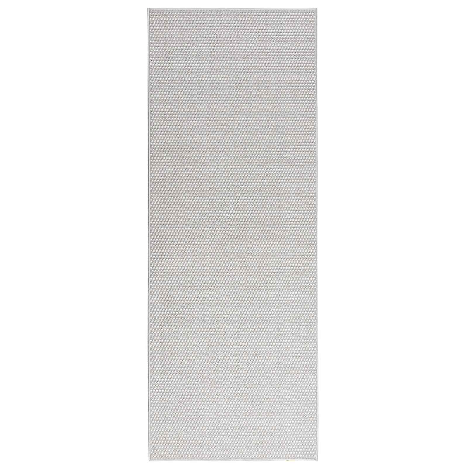 Vloerkleden HUARTE Crème en Grijs 150 x 80 cm Polyester