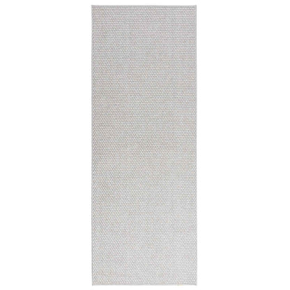Vloerkleden HUARTE Crème en Grijs 150 x 80 cm Polyester