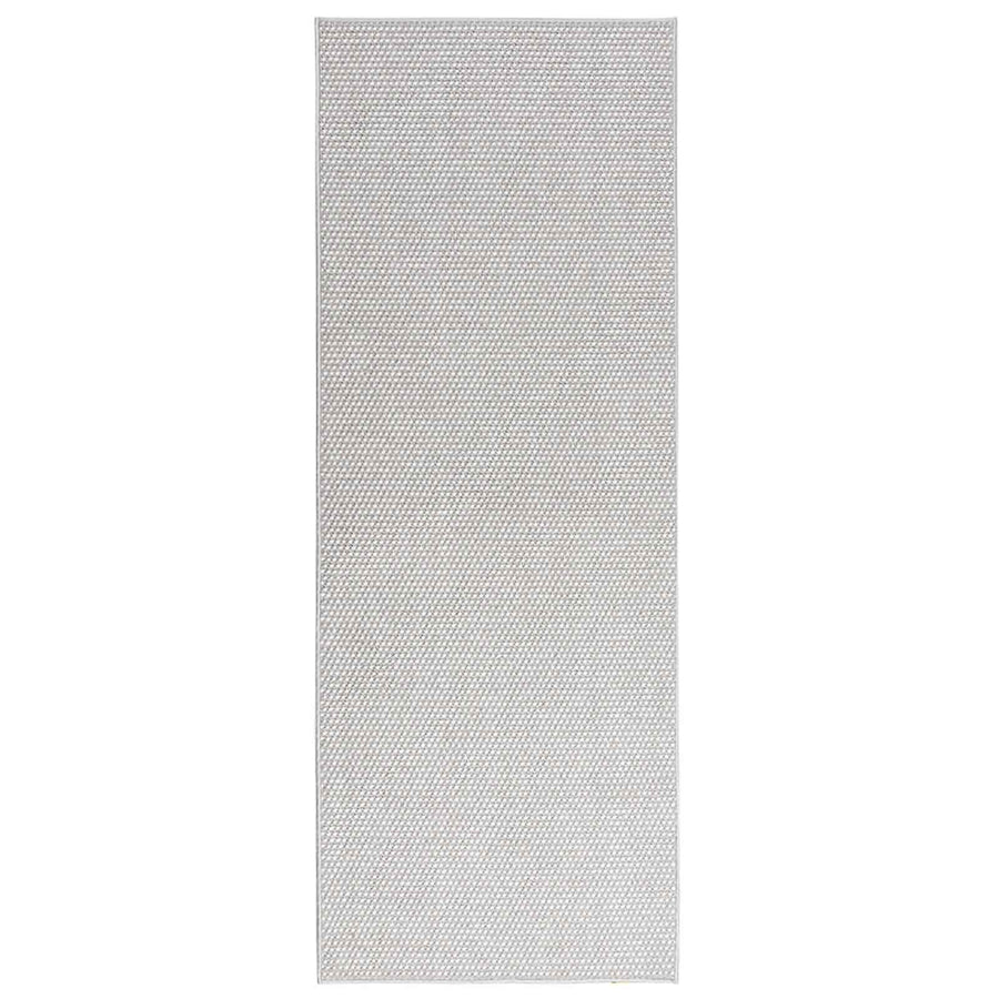 Vloerkleden HUARTE Crème en Grijs 200 x 80 cm Polyester