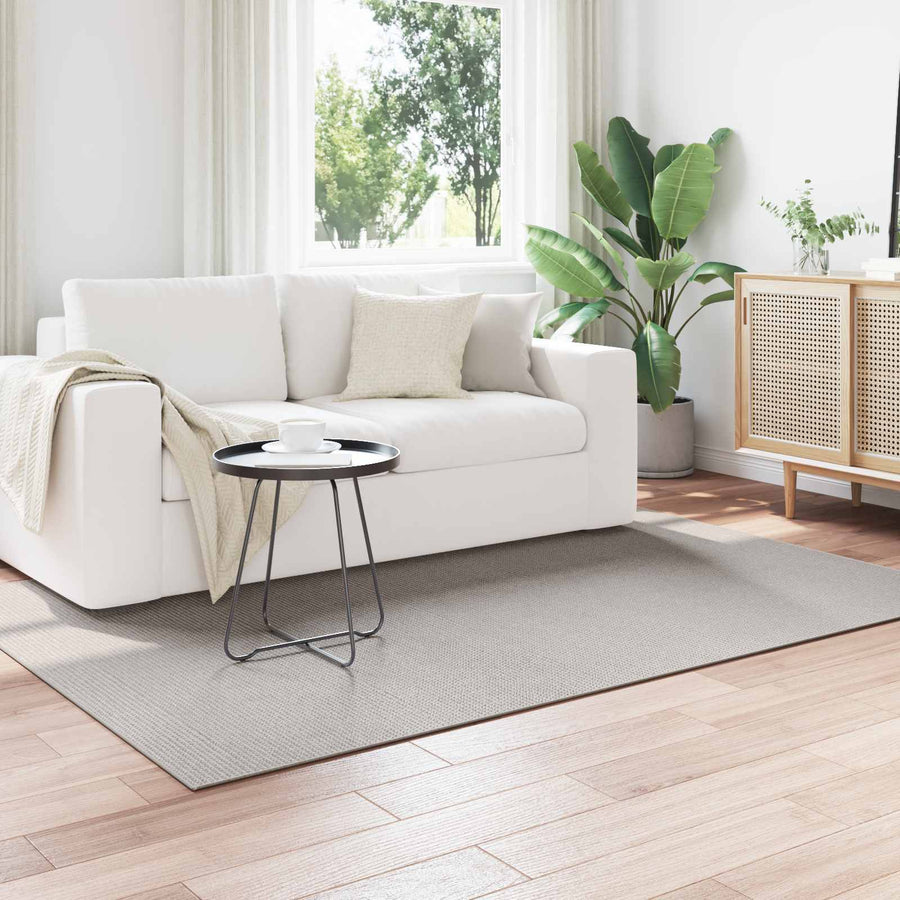 Vloerkleden Rechthoekig Crème en Grijs 230 x 160 cm
