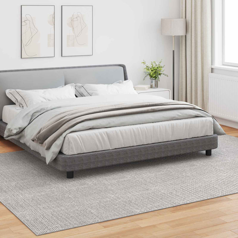 Vloerkleden Rechthoekig Crème en Grijs 280 x 200 cm