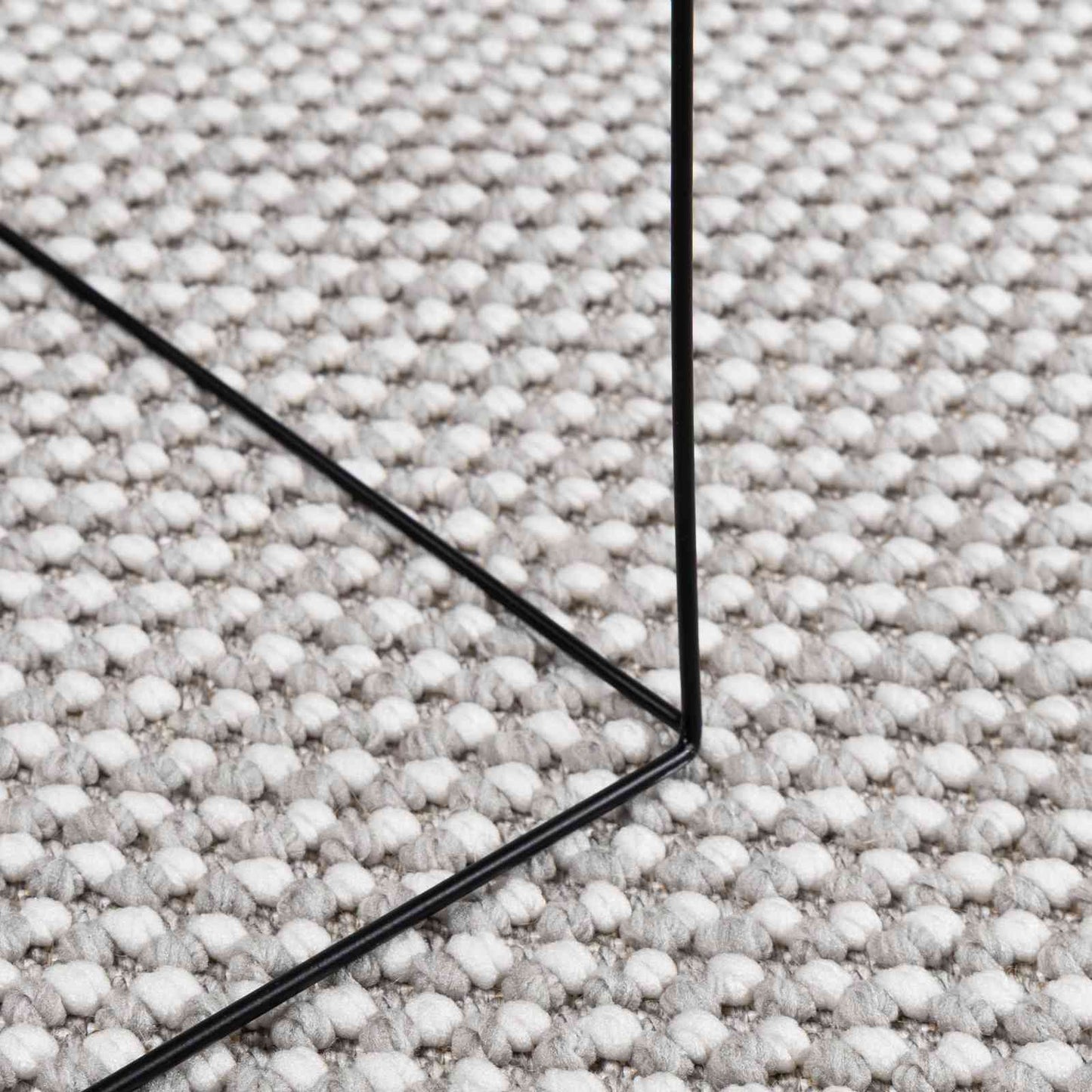 Vloerkleden HUARTE Crème en Grijs 340 x 240 cm Polyester