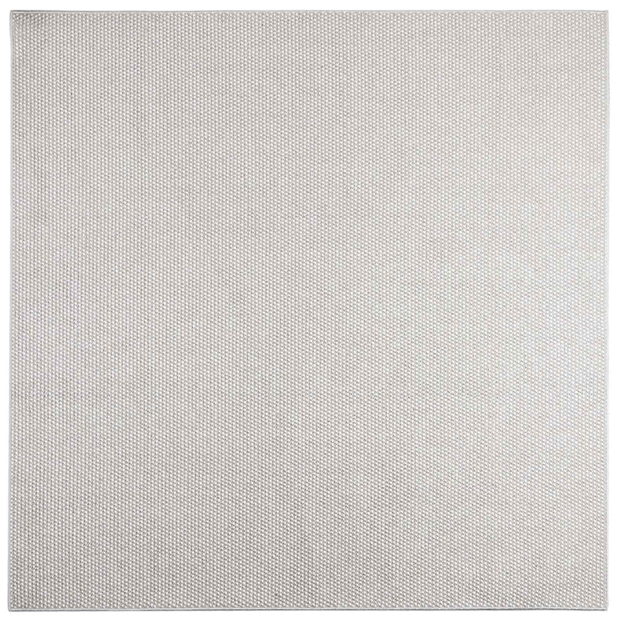 Vloerkleden HUARTE Crème en Grijs 200 x 200 cm Polyester