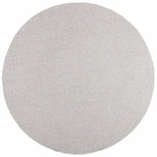 Vloerkleden Rond HUARTE Crème en Grijs Ø 160 CM Polyester