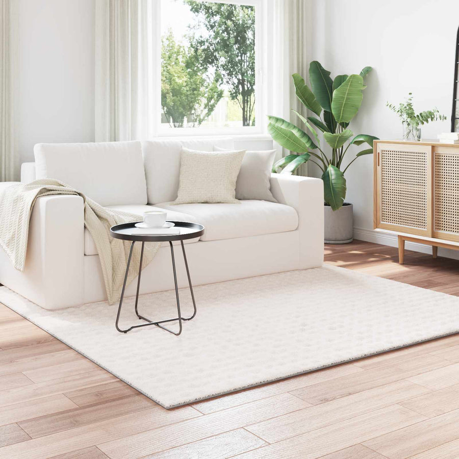 Vloerkleden Vierkant Crème 240 x 240 cm