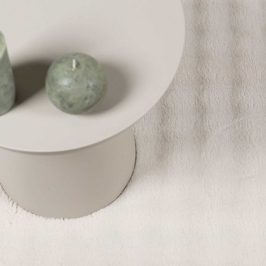 Vloerkleden Rond Crème Ø 160 CM