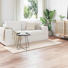 Rugs Rectangular SIROLO Beige 150 x 80 cm Polyester