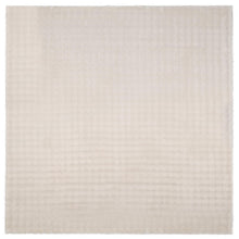 Vloerkleden Vierkant HUARTE Beige 120 x 120 cm Polyester