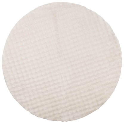 Vloerkleden Rond Beige Ø 160 CM