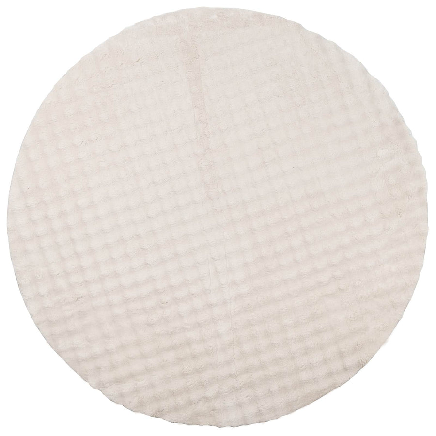 Vloerkleden Rond Beige Ø 160 CM