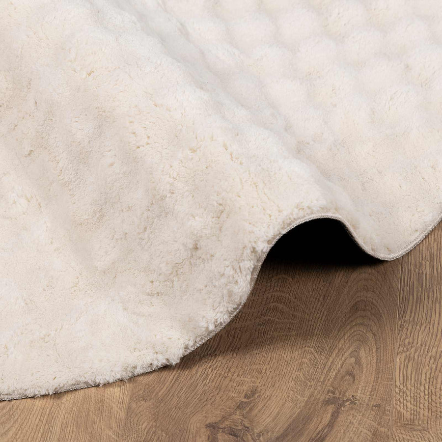Vloerkleden Rond Beige Ø 200 CM