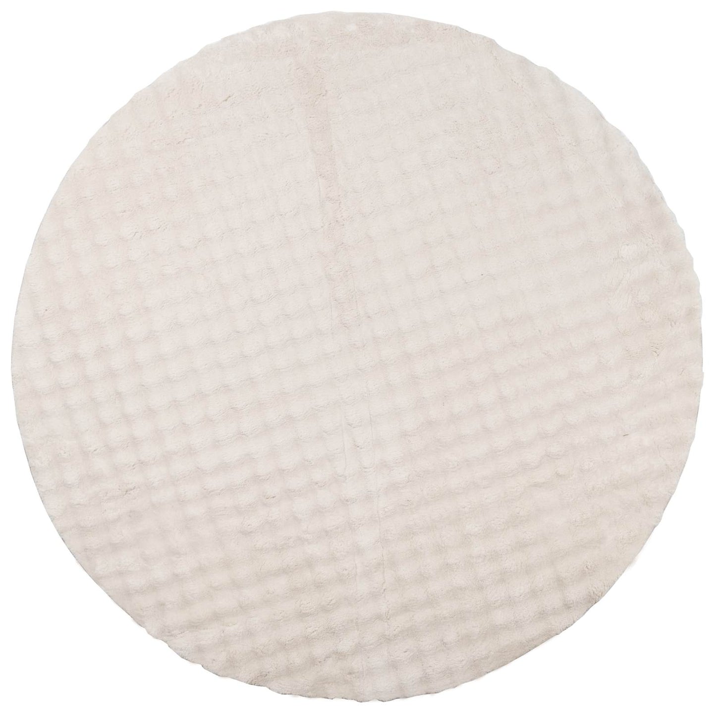 Vloerkleden Rond Beige Ø 200 CM