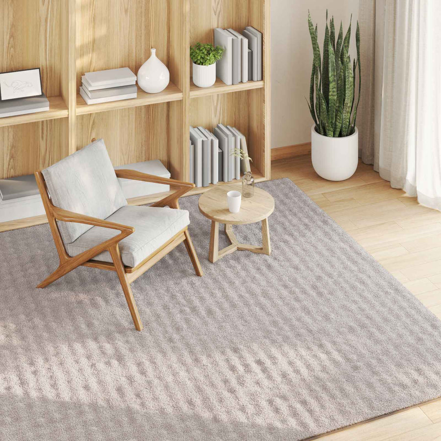 Vloerkleden Vierkant Zand 120 x 120 cm
