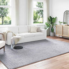 Rugs Rectangular SIROLO Grey 280 x 200 cm Polyester