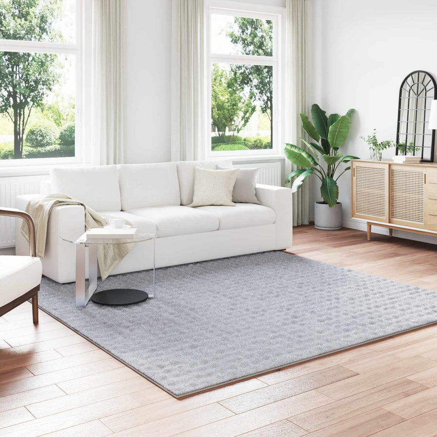 Vloerkleden Vierkant Grijs 240 x 240 cm