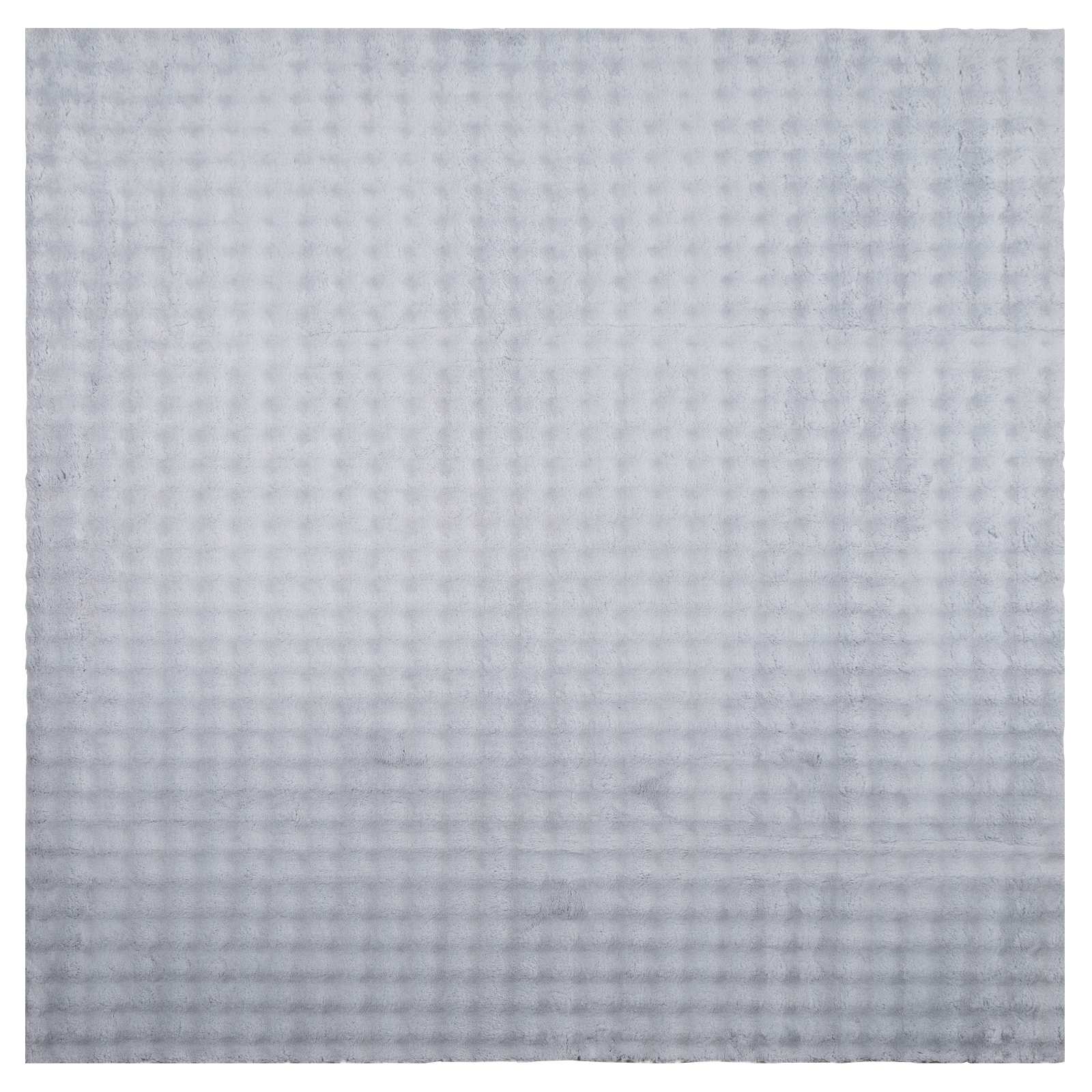 Vloerkleden Vierkant Grijs 240 x 240 cm