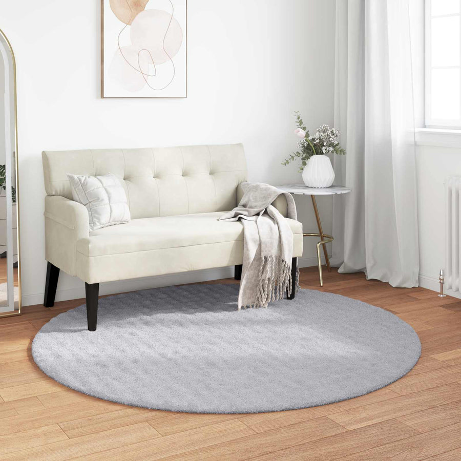 Vloerkleden Rond Grijs Ø 120 CM