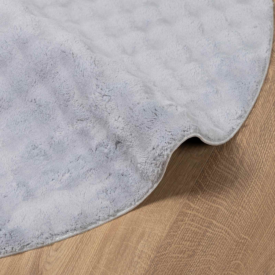 Vloerkleden Rond Grijs Ø 160 CM