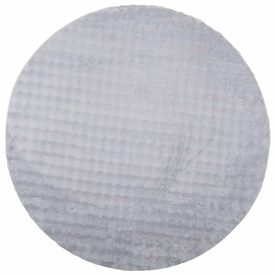 Vloerkleden Rond Grijs Ø 160 CM