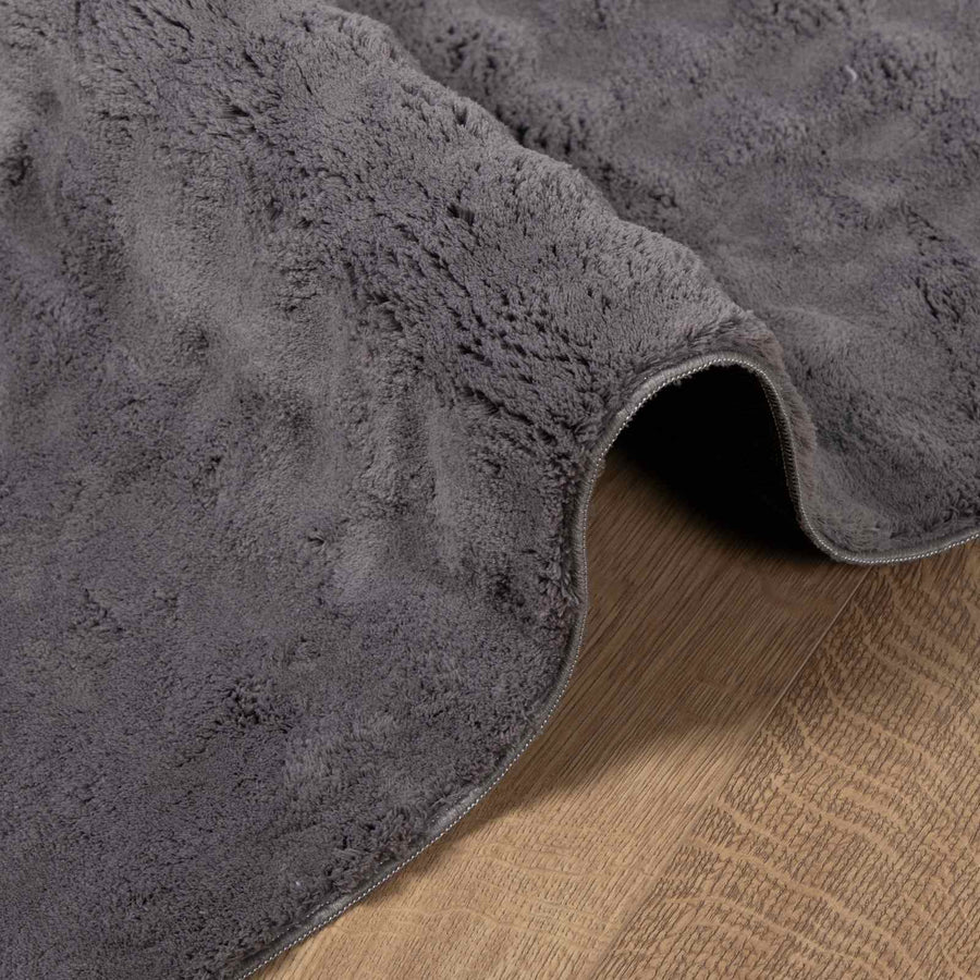 Vloerkleden Rechthoekig Antraciet 200 x 80 cm